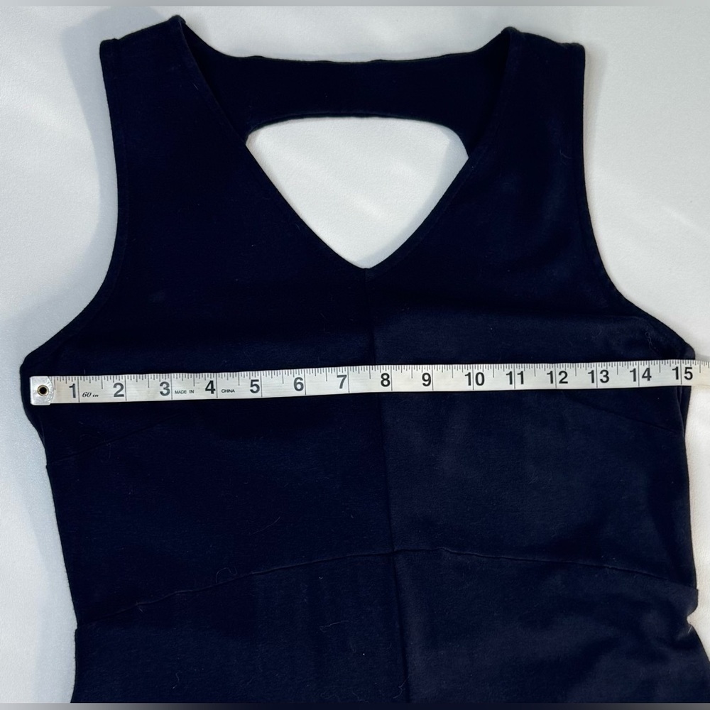 Talbots Open Back Jersey Sleeveless Knit Maxi Dress Small - Picture 10 of 10